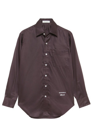 マディソンブルー/MADISONBLUEの【予約販売】TRANE L/S SHIRT SATIN サテンロングスリーブシャツ(110400/110403)