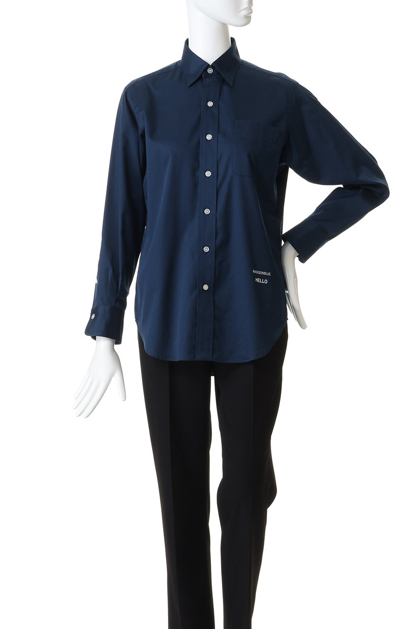 MADISONBLUE(マディソンブルー)｜【予約販売】TRANE L/S SHIRT SATIN