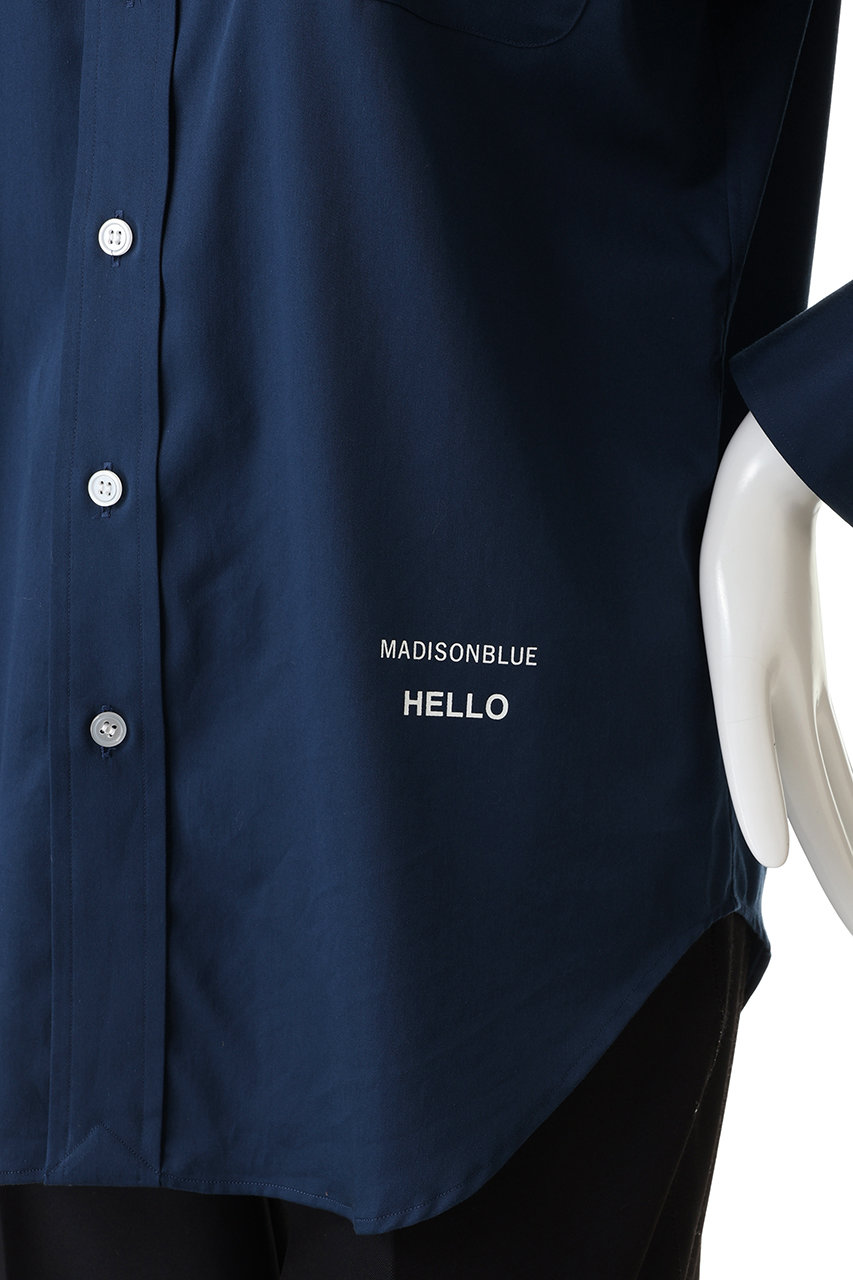 MADISONBLUE(マディソンブルー)｜【予約販売】TRANE L/S SHIRT SATIN