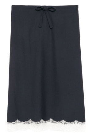 マディソンブルー/MADISONBLUEの【予約販売】MIDDLE SKIRT LACE PE/W レースミドルスカート(110700/110702)