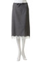 【予約販売】MIDDLE SKIRT LACE PE/W レースミドルスカート マディソンブルー/MADISONBLUE