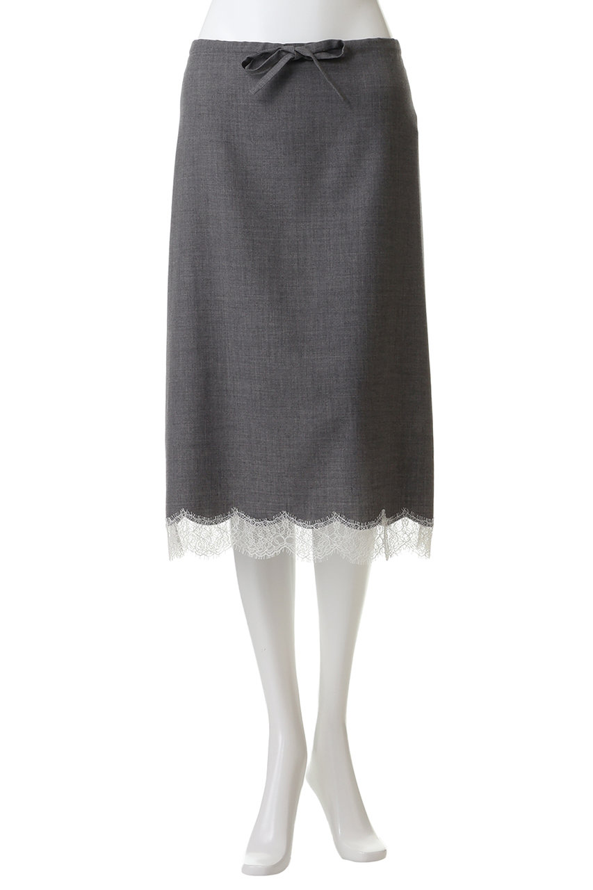 MADISONBLUE マディソンブルー スカート MADISONBLUE(マディソンブルー)｜【予約販売】MIDDLE SKIRT LACE PE/W