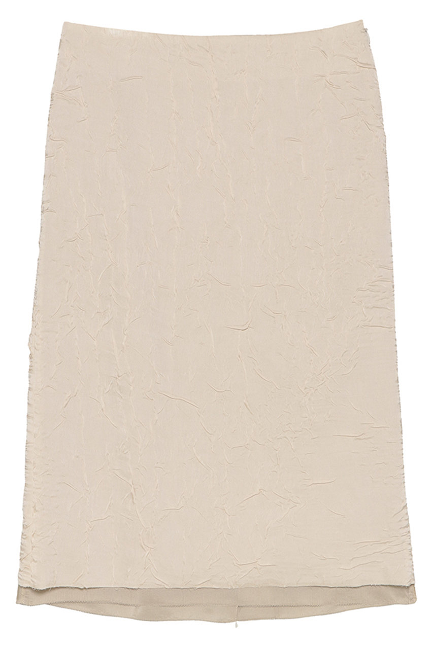 マディソンブルー/MADISONBLUEの【予約販売】LOW WAIST SKIRT SATIN サテンローウエストスカート(クリーム/MB261-6008)