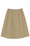 【予約販売】GATHER SKIRT C/LI ギャザースカート マディソンブルー/MADISONBLUE ベージュ