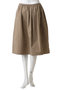 【予約販売】GATHER SKIRT C/LI ギャザースカート マディソンブルー/MADISONBLUE