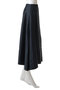【予約販売】MI-MOLLET FLARE SKIRT LINEN リネンミモレスカート マディソンブルー/MADISONBLUE
