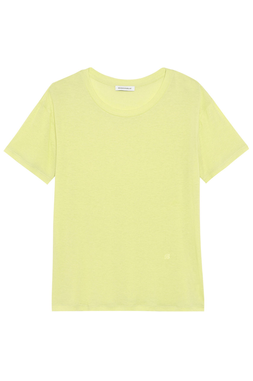 マディソンブルー/MADISONBLUEの【予約販売】LOOSE FIT H/S TEE ルーズフィットTシャツ(イエロー/MB261-7009)