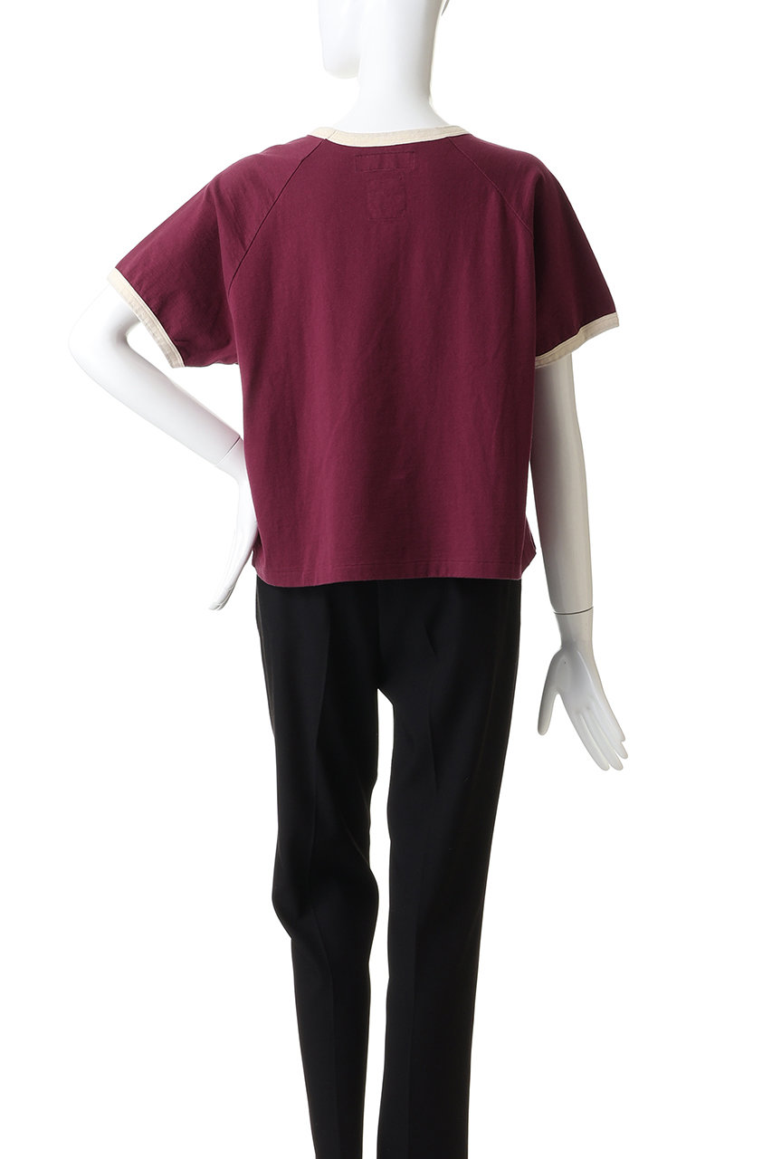 Tシャツ(半袖+袖なし) MADISON BLUE   RINGAR TEE MADISON BLUE/マディソン ブルー】 HALF SLEEVE RINGER TEE（Tシャツ