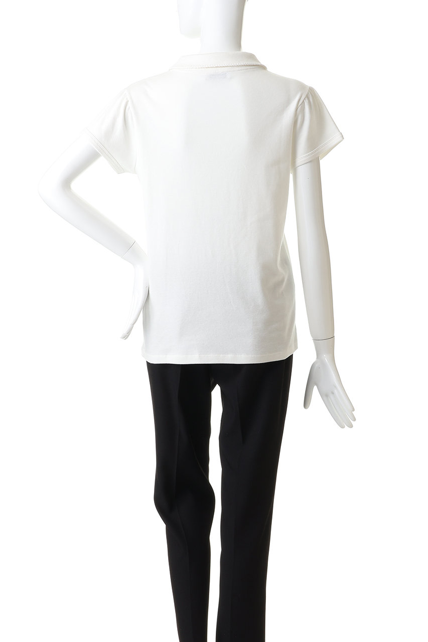 MADISONBLUE(マディソンブルー)｜ROUND COLLAR H/S TEE SOFT COTTON