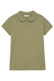 ROUND COLLAR H/S TEE SOFT COTTON ラウンドカラーTシャツ