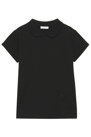 マディソンブルー/MADISONBLUEの【予約販売】ROUND COLLAR H/S TEE SOFT COTTON ラウンドカラーTシャツ(110100/110102)