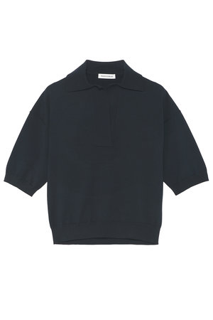 マディソンブルー/MADISONBLUEの【予約販売】SKIPPER HALF SLEEVE KNIT スキッパーH/Sニット(110300/110301)