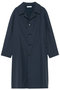 【予約販売】SOUTIEN COLLAR COAT W/M ステンカラーコート マディソンブルー/MADISONBLUE ネイビー