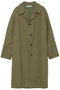 【予約販売】SOUTIEN COLLAR COAT W/M ステンカラーコート マディソンブルー/MADISONBLUE カーキ