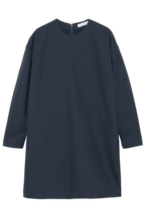 マディソンブルー/MADISONBLUEの【予約販売】CREW NECK L/S DRESS W/M クルーネックドレス(110500/110505)