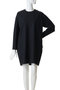 【予約販売】CREW NECK L/S DRESS W/M クルーネックドレス マディソンブルー/MADISONBLUE