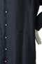 【予約販売】OVERSIZED SPLIT TUCK OP LINEN リネンオーバーサイズタックワンピース マディソンブルー/MADISONBLUE