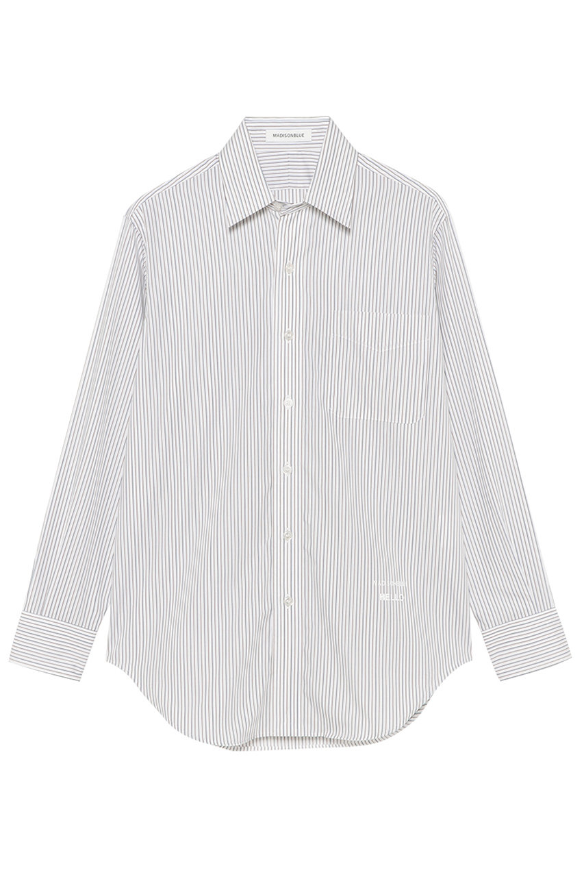 マディソンブルー/MADISONBLUEの【予約販売】TRANE L/S SHIRT MULTI STRIPE マルチストライプシャツ(マルチカラー/MB261-5013)