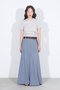 【予約販売】FATIGUE PANEL FLARE LONG SK L.oz BS ファティーグロングスカート マディソンブルー/MADISONBLUE