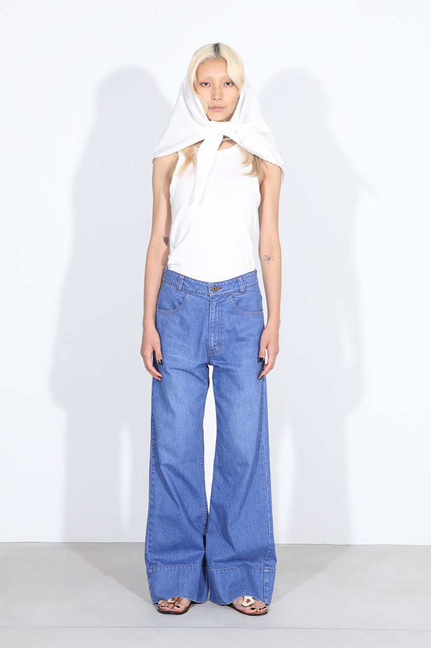 【MADISON BLUE】スカーフカラーシャツ MADISONBLUE スカーフカラーシャツ 00 サックス MADISONBLUE