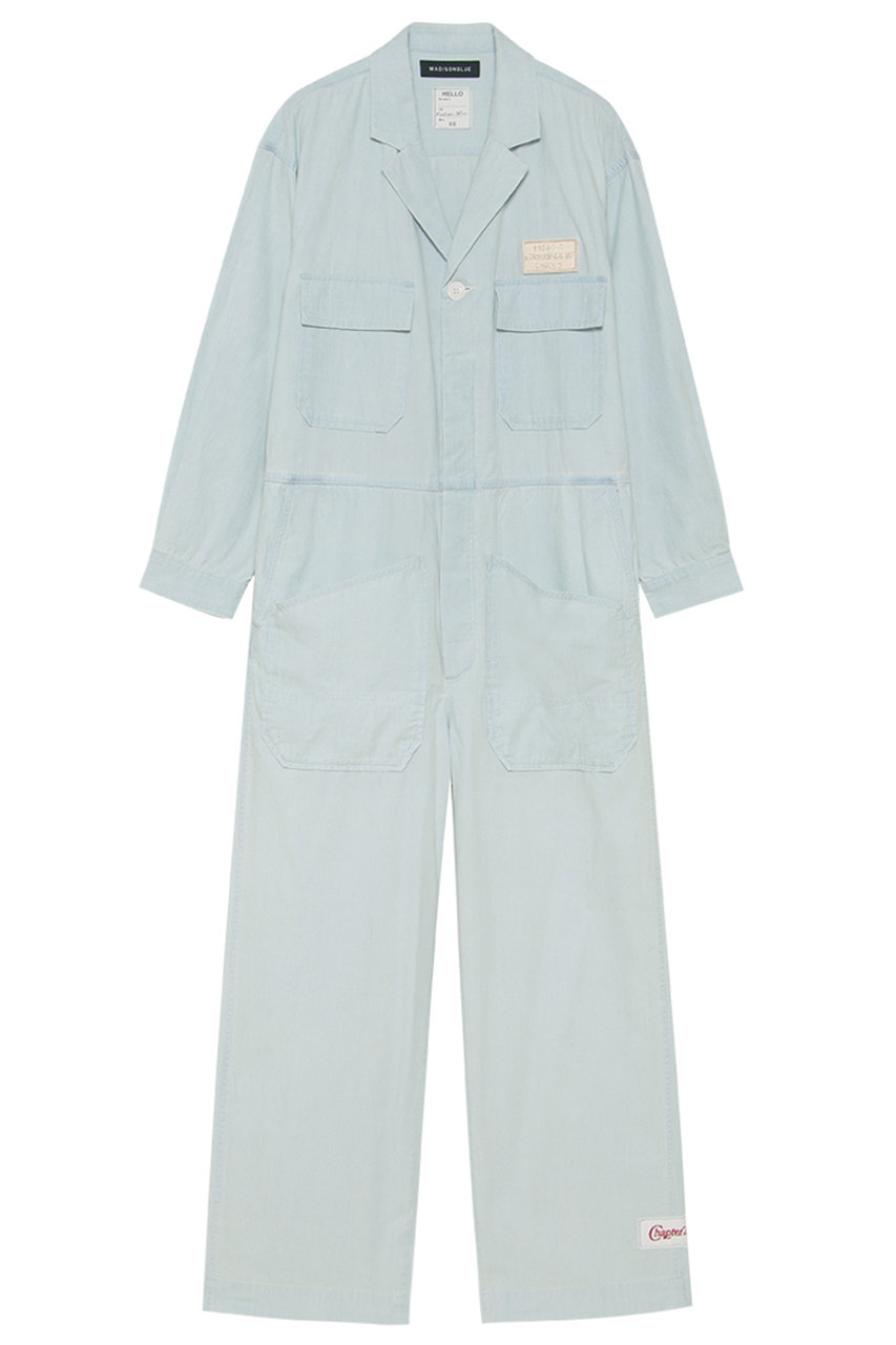 マディソンブルー/MADISONBLUEのJUMP SUIT CHAMBRAY(VW) ジャンプスーツ(ブルー/MB261-4006)