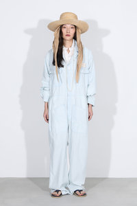 MADISONBLUE(マディソンブルー)｜PLEATED WIDE LEG PT CHAMBRAY（VW