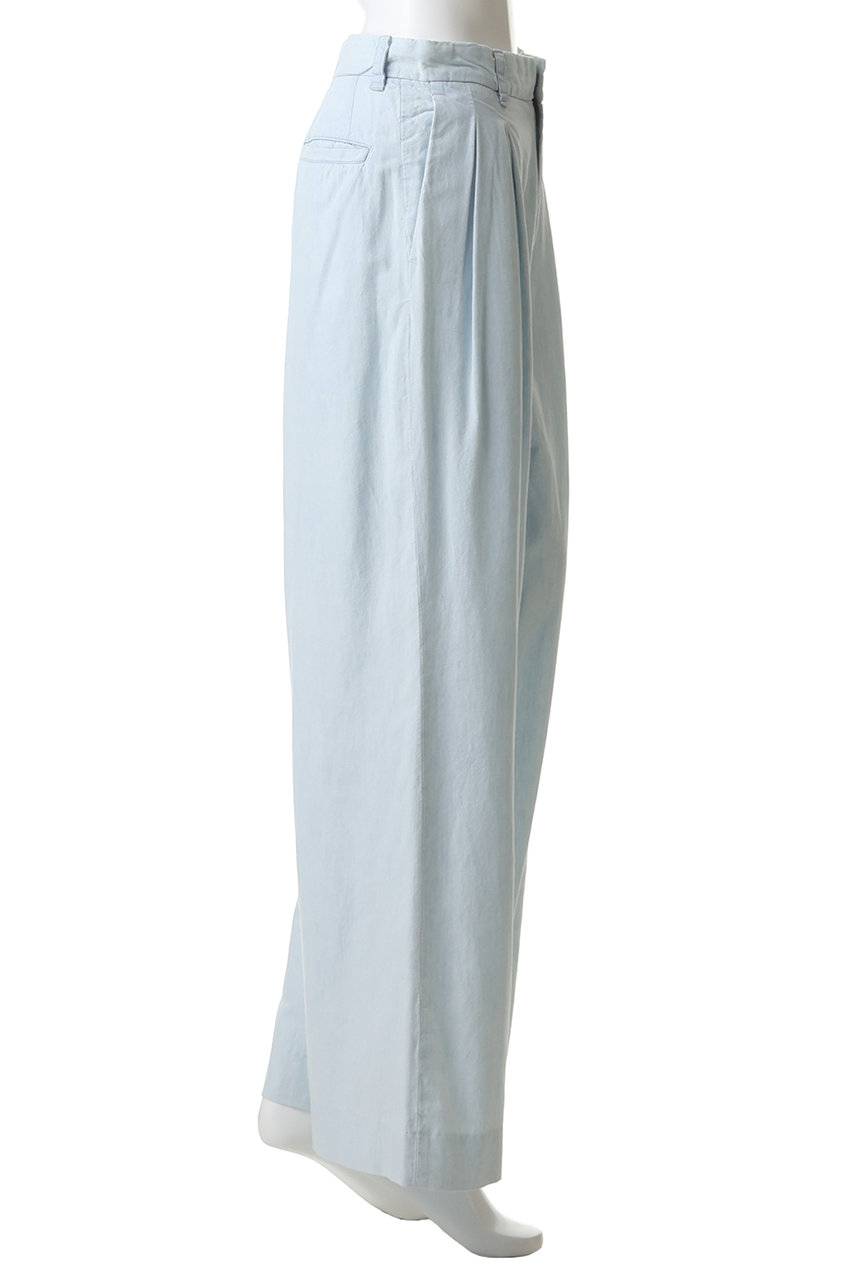 MADISONBLUE(マディソンブルー)｜PLEATED WIDE LEG PT CHAMBRAY(VW