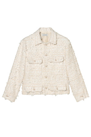 マディソンブルー/MADISONBLUEのSHORT JK RIBBON TWEED ショートジャケット(110800/110806)