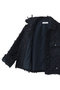 SHORT JK RIBBON TWEED ショートジャケット マディソンブルー/MADISONBLUE