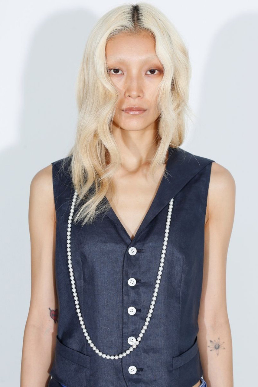 Madisonblue テーラーベスト リネン MADISONBLUE(マディソンブルー)｜SAILOR VEST LINEN セーラーベスト