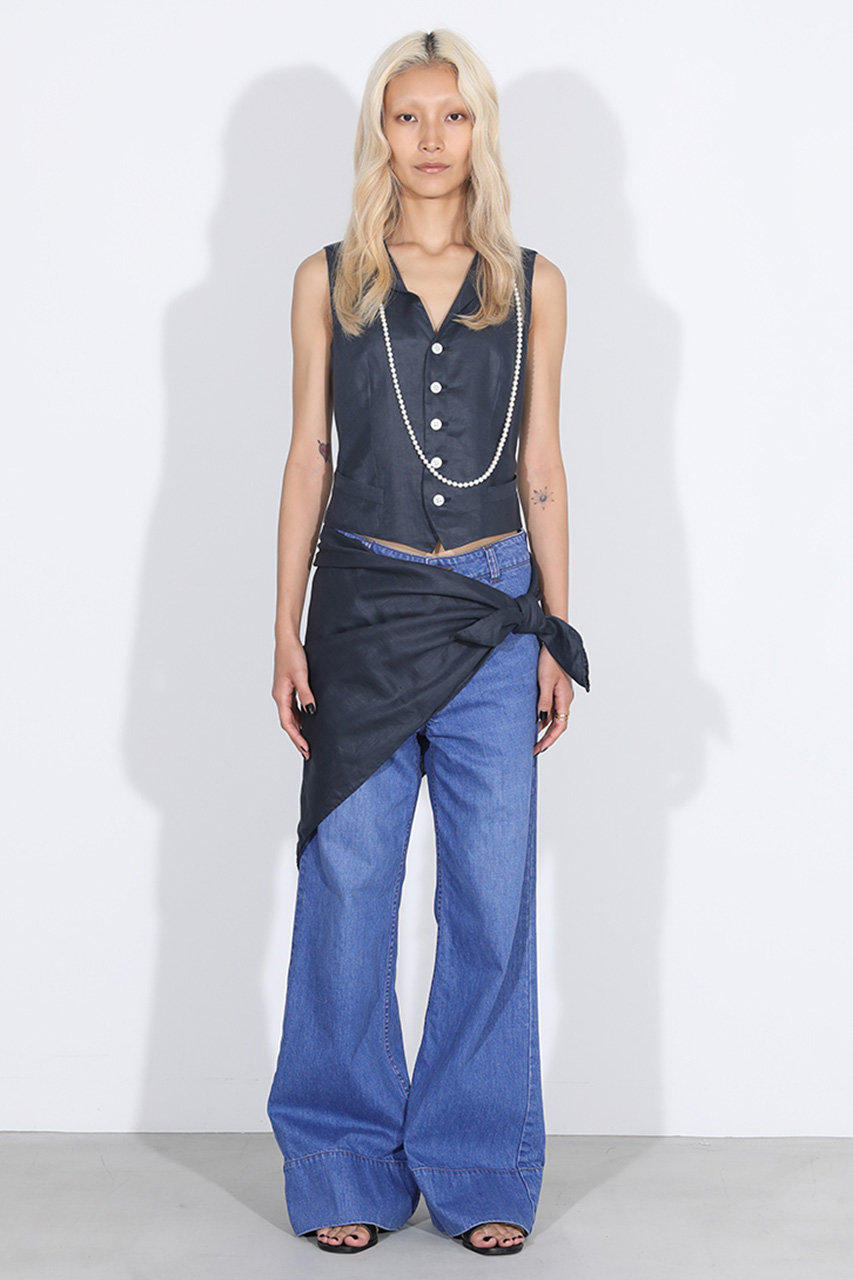 MADISONBLUE(マディソンブルー)｜SAILOR VEST LINEN セーラーベスト