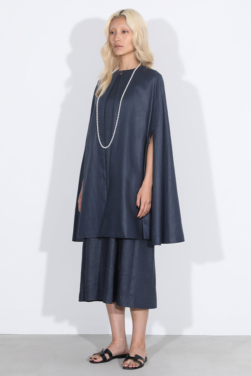 MADISONBLUE(マディソンブルー)｜SIDE SLIT CAPE LINEN ケープコート