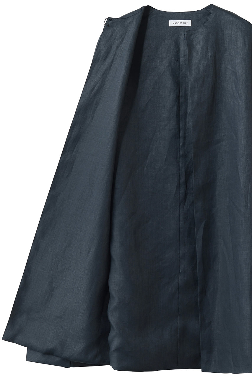 MADISONBLUE(マディソンブルー)｜SIDE SLIT CAPE LINEN ケープコート