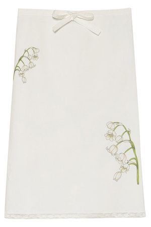 マディソンブルー/MADISONBLUEのMIDDLE SKIRT MUGEUET C/LI ミドルスカート(110700/110702)