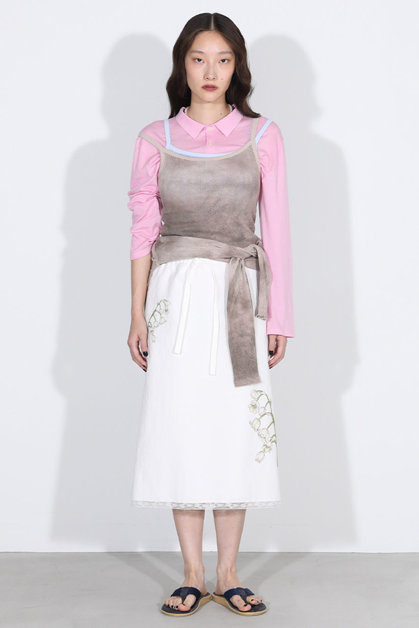 MADISONBLUE(マディソンブルー)｜MIDDLE SKIRT MUGEUET C/LI ミドル