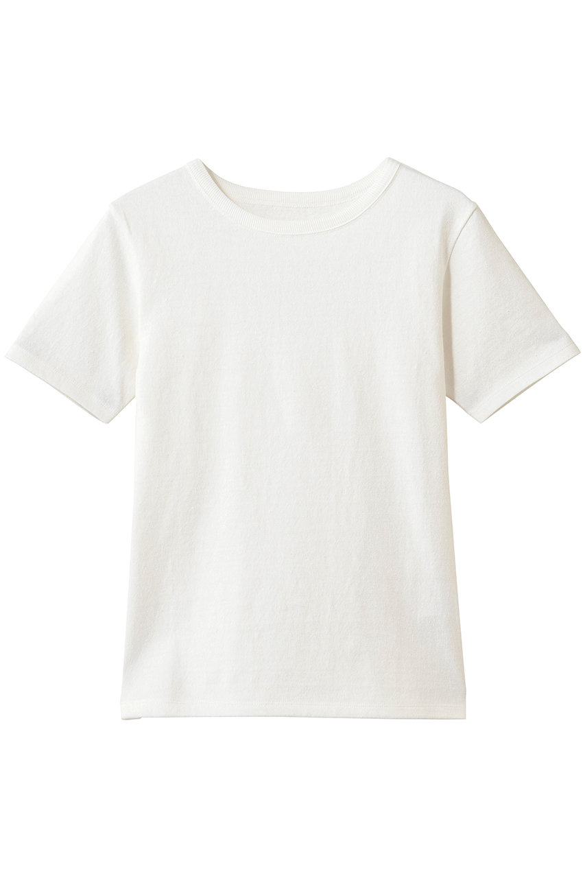 マディソンブルー/MADISONBLUEのCREWNECK TEE COTTON クルーネックTシャツ(ホワイト/MB261-7002)