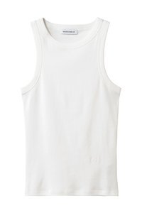 MADISONBLUE(マディソンブルー)｜EMBROIDERED TRIM BOAT NECK TEE S