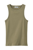 AMERICAN SLEEVE TANK SOFT COTTON アメリカンスリーブタンクトップ マディソンブルー/MADISONBLUE