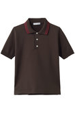 DOUBLE STRIPE COLLAR POLO KNIT ポロニット