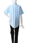 TRANE H/S SHIRT ハーフスリーブシャツ マディソンブルー/MADISONBLUE