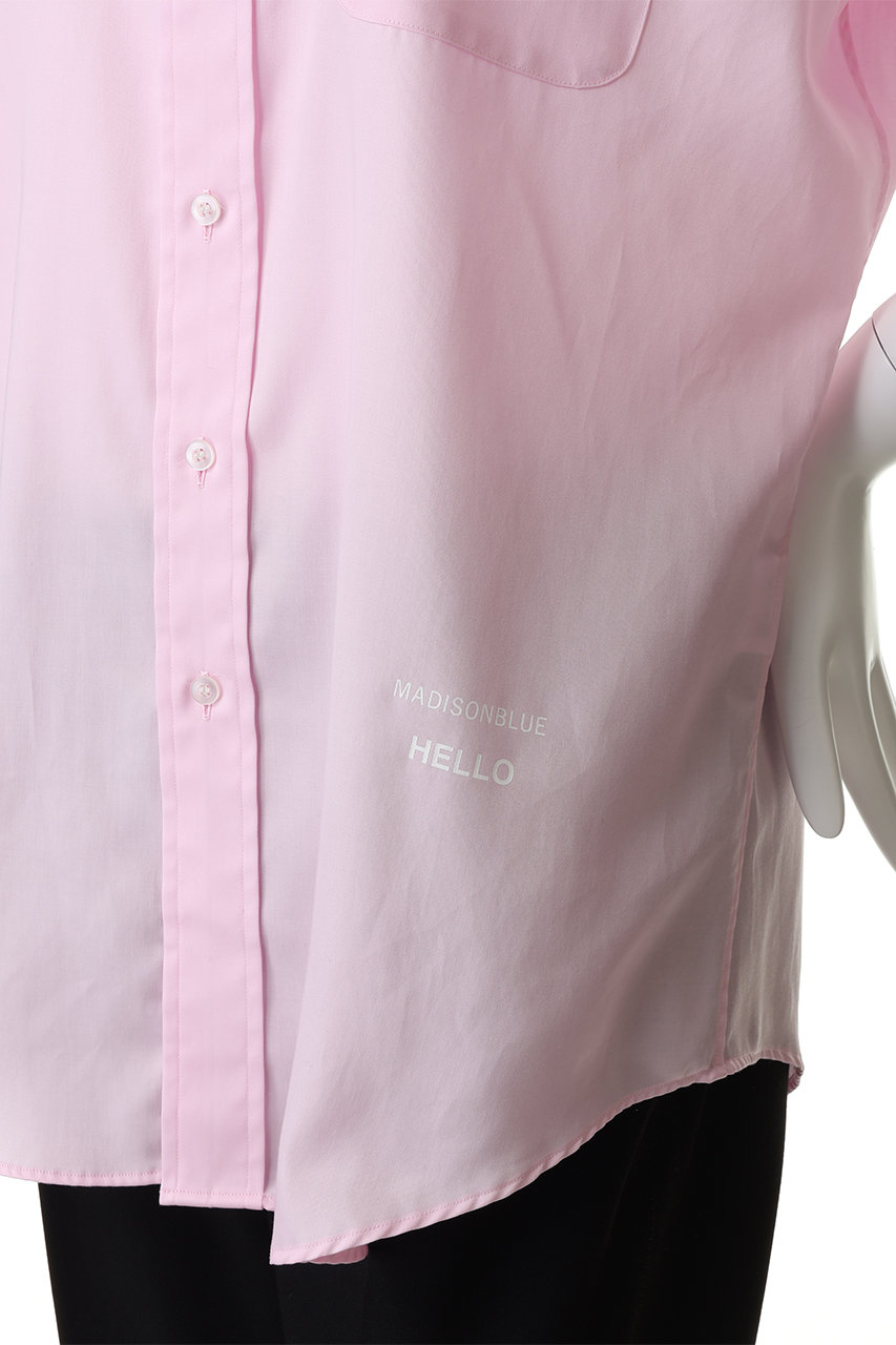 MADISONBLUE(マディソンブルー)｜TRANE H/S SHIRT SATIN サテンハーフ