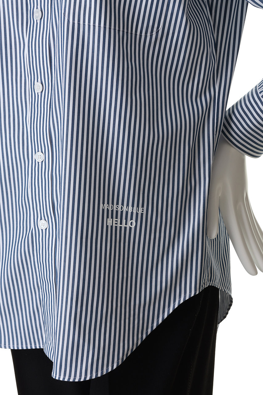MADISONBLUE(マディソンブルー)｜TRANE L/S SHIRT STRIPE ストライプ