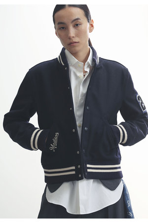 マディソンブルー/MADISONBLUEの【予約販売】【UNISEX】COMPACT STADIUM BOMBER JK スタジアムボンバージャケット(110800/110802)