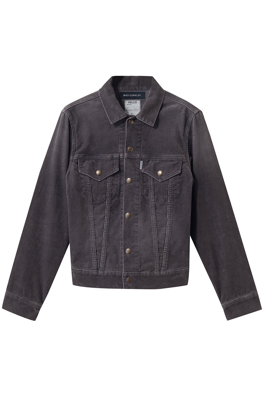 マディソンブルー/MADISONBLUEの【予約販売】3RD TYPE JACKET CORDS 3ｒｄタイプジャケット(グレー/MB264-1007)