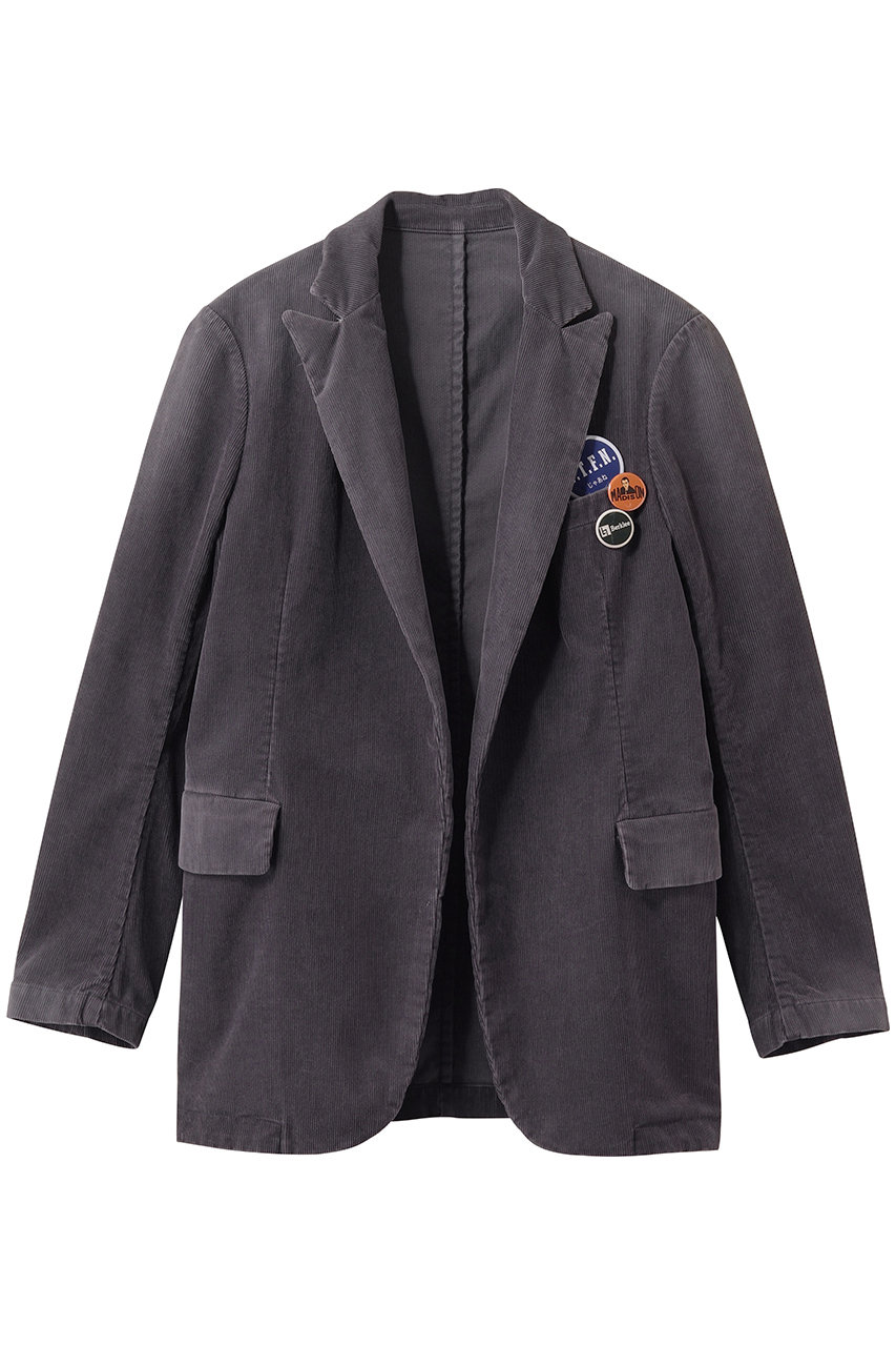 マディソンブルー/MADISONBLUEの【予約販売】UNLIED BUTTONLESS JACKET CORDS ジャケット(グレー/MB264-1008)