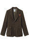 【予約販売】HUNTING JACKET HERRINGBONE ハンティングジャケット マディソンブルー/MADISONBLUE ブラウン