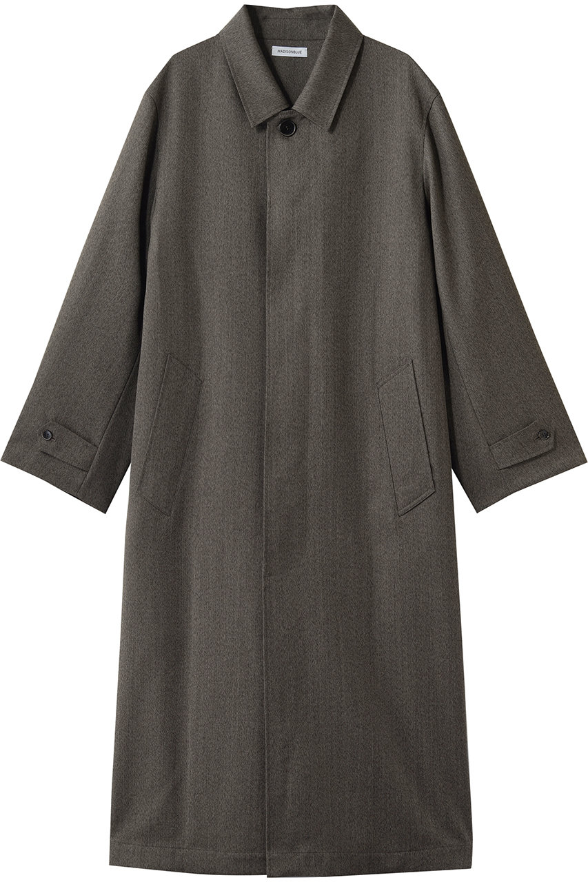 マディソンブルー/MADISONBLUEの【予約販売】SHOP COAT HERRINGBONE ショップコート(ブラウン/MB264-2001)