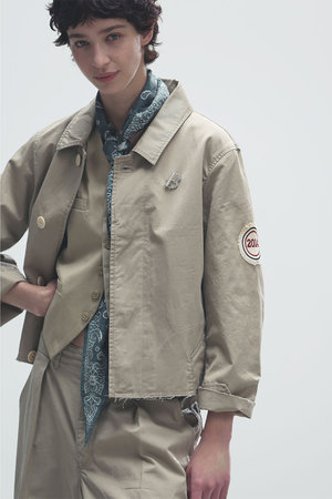 マディソンブルー/MADISONBLUEの【予約販売】REMAKE SHOP COAT リメイクショップコート(110900/110902)