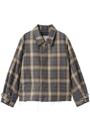 マディソンブルー/MADISONBLUEの【予約販売】REMAKE SHOP COAT CHECK チェックショップコート(110900/110902)
