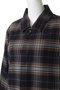 【予約販売】REMAKE SHOP COAT CHECK チェックショップコート マディソンブルー/MADISONBLUE